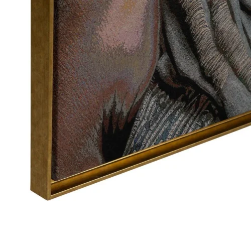 Tableau portrait africain imprimé sur textile Ixia 133 × 180 cm — vue 5