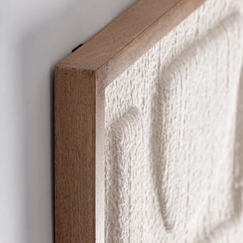 Tableau Sobek coton blanc cassé Vical Home — vue 3
