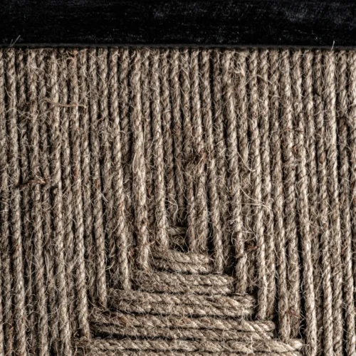 Tableau Tehuti jute marron architectural Vical Home — vue 3