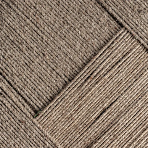 Tableau Tehuti jute marron géométrique Vical Home — vue 3