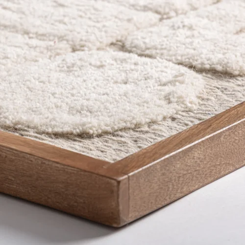 Tableau Triton coton beige Vical Home — vue 5