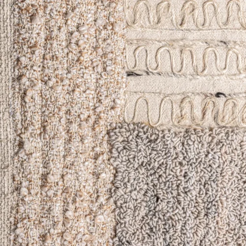 Tableau Urzuri jute et coton tons neutres Vical Home — vue 4