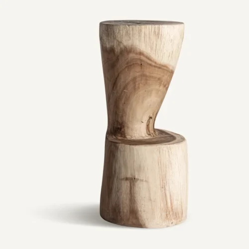 Tabouret Aprica bois de suar naturel Vical Home