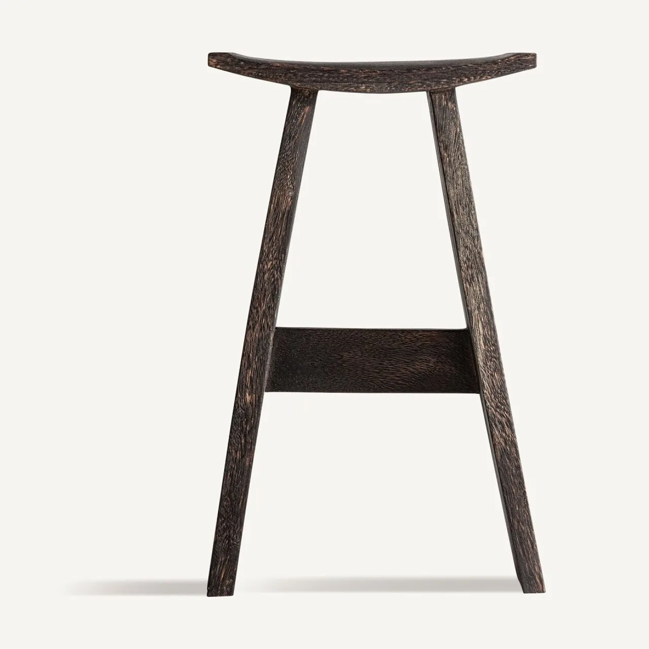 Tabouret bois de suar marron Vical Home