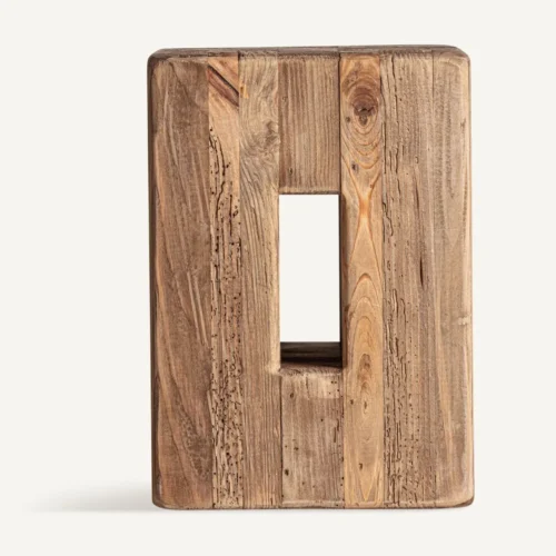 Tabouret Celis pin recyclé Vical Home