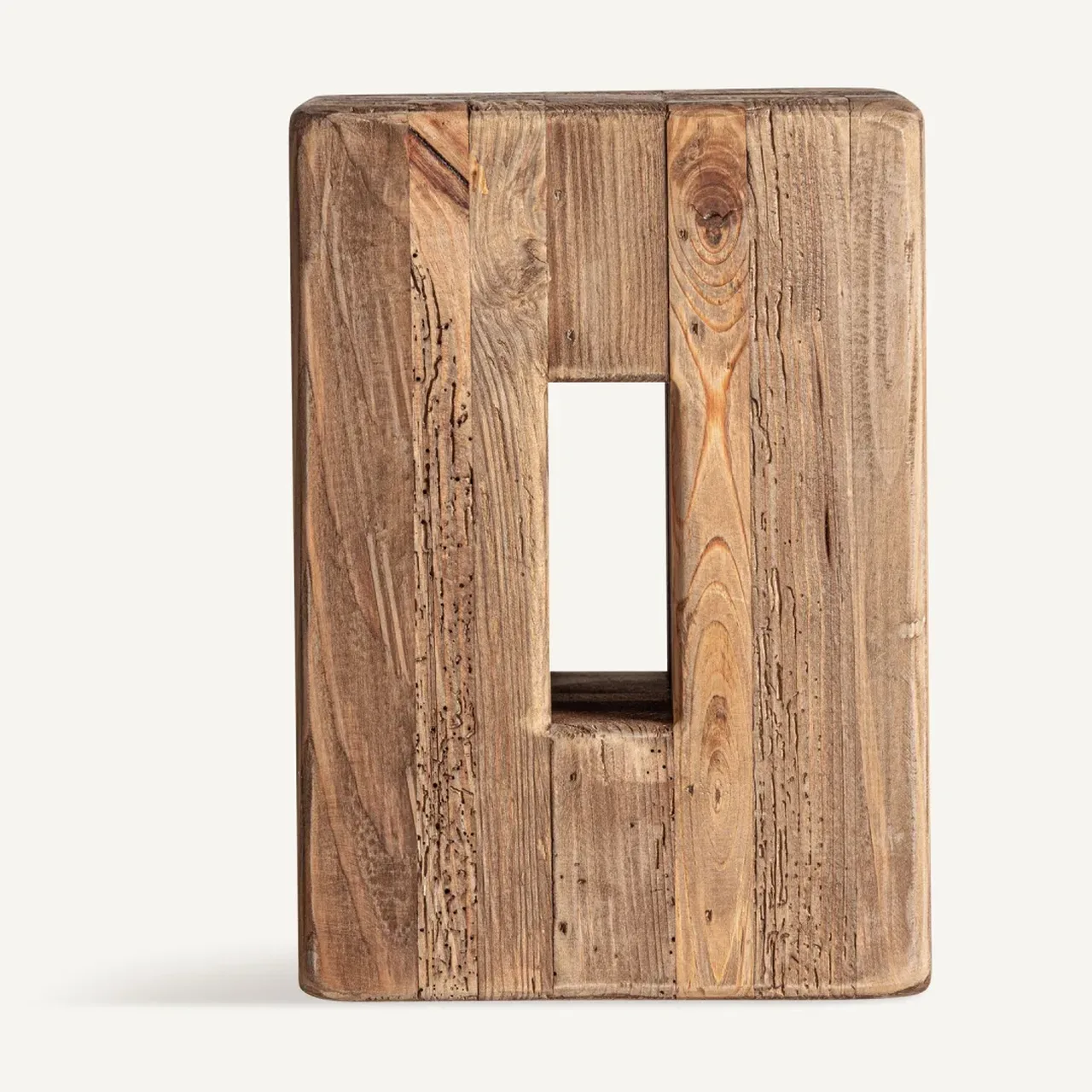 Tabouret Celis pin recyclé Vical Home