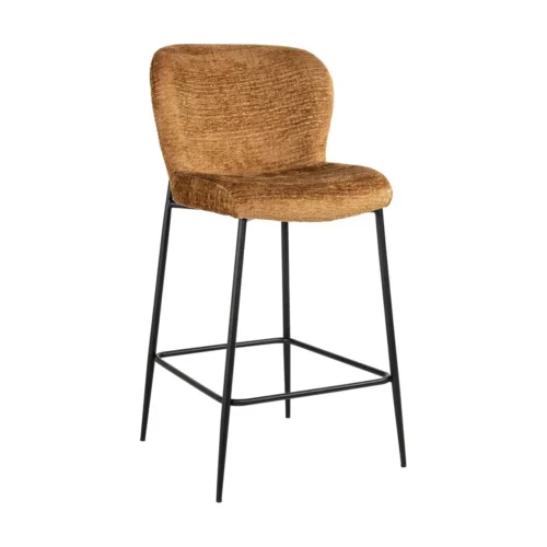 Tabouret de comptoir Darby cognac fusion Richmond Interiors