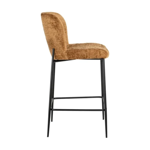 Tabouret de comptoir Darby cognac fusion Richmond Interiors — vue 3