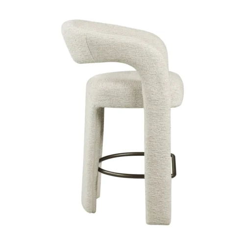 Tabouret de comptoir Soho natural linear Richmond Interiors — vue 4