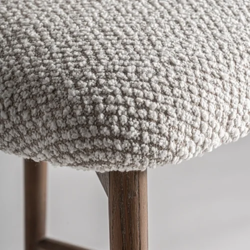 Tabouret Erlec frêne marron et beige H. 105 cm Vical Home — vue 5