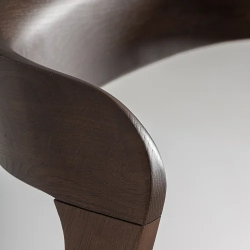 Tabouret Flaeh chêne et fibre naturelle lot de 2 Vical Home — vue 7