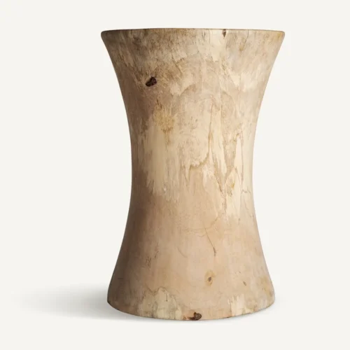 Tabouret Guelma bois de suar naturel Vical Home
