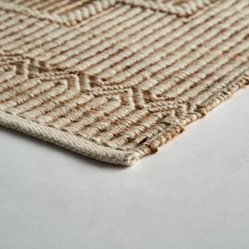 Tapis Alaia jute marron 350 x 240 Vical Home — vue 2