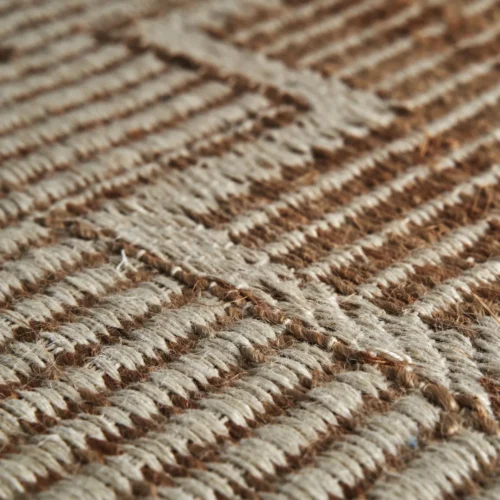 Tapis Alaia jute marron 350 x 240 Vical Home — vue 3