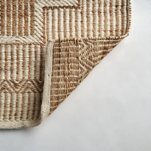 Tapis Alaia jute marron 350 x 240 Vical Home — vue 5