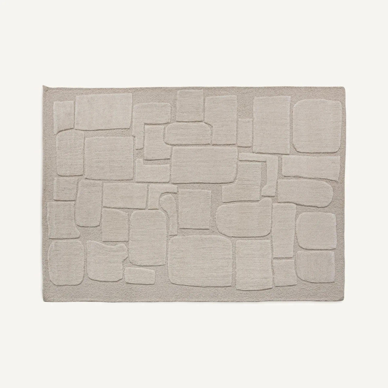 Tapis Amelie laine beige 350 x 240 Vical Home