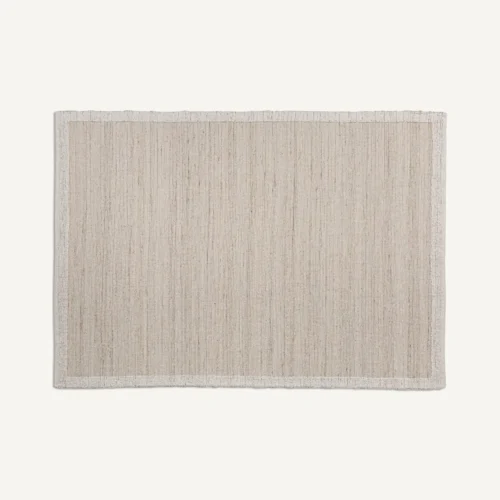 Tapis Arele laine crème et jute 200 x 300 Vical Home