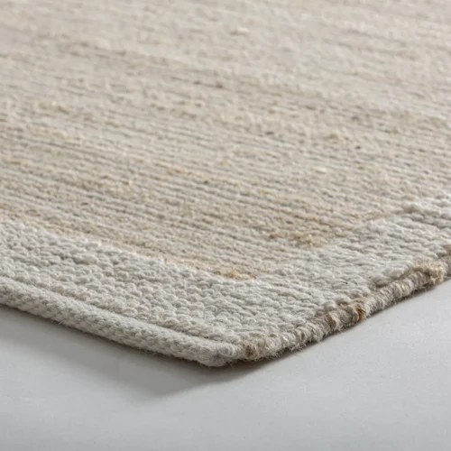 Tapis Arele laine crème et jute 200 x 300 Vical Home — vue 2