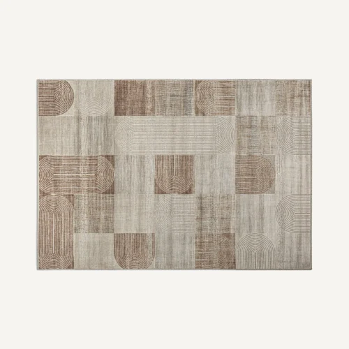 Tapis Chaniya viscose marron 340 x 240 Vical Home