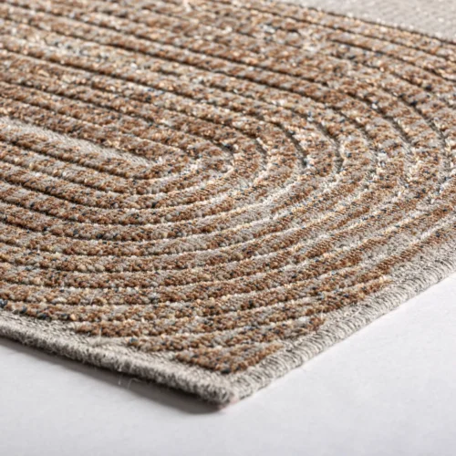 Tapis Chaniya viscose marron 340 x 240 Vical Home — vue 2