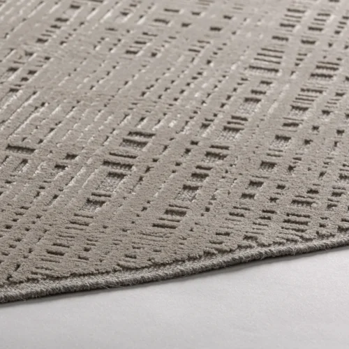 Tapis Cinthia gris 400 x 400 Vical Home — vue 2