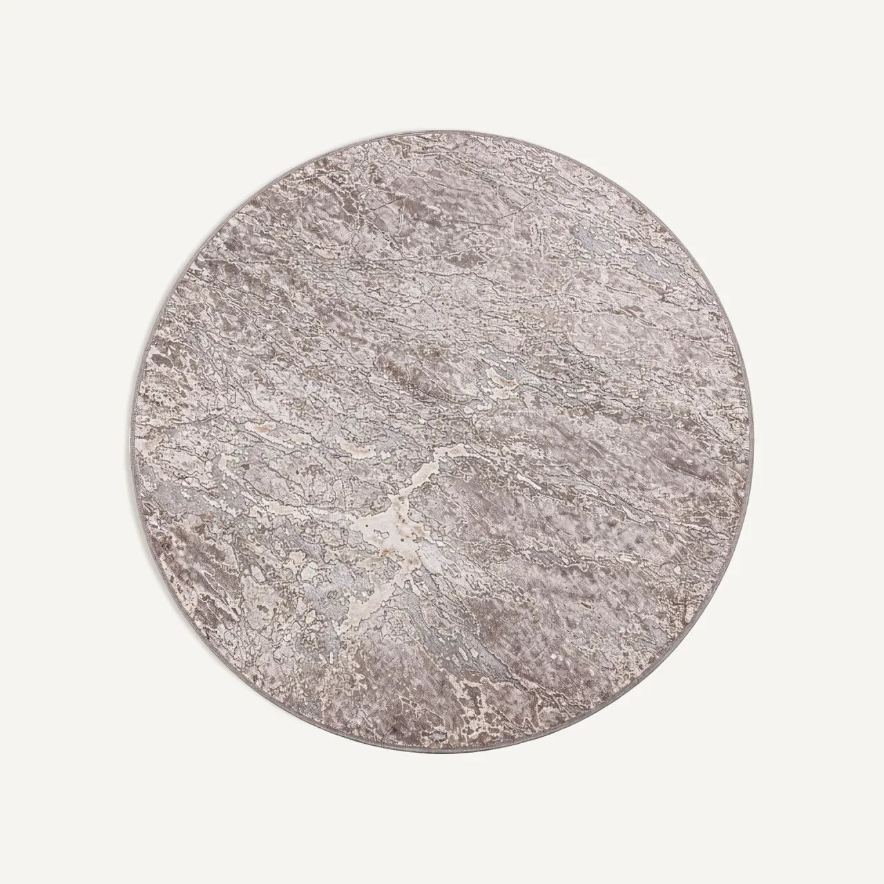Tapis Ginale viscose marron 240 x 240 Vical Home