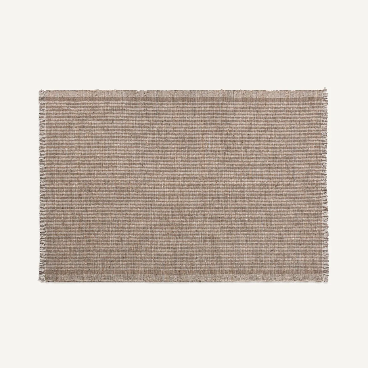Tapis Kaori coton marron 240 x 350 Vical Home