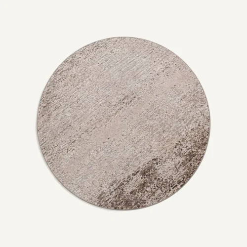 Tapis Karen viscose marron 240 x 240 Vical Home