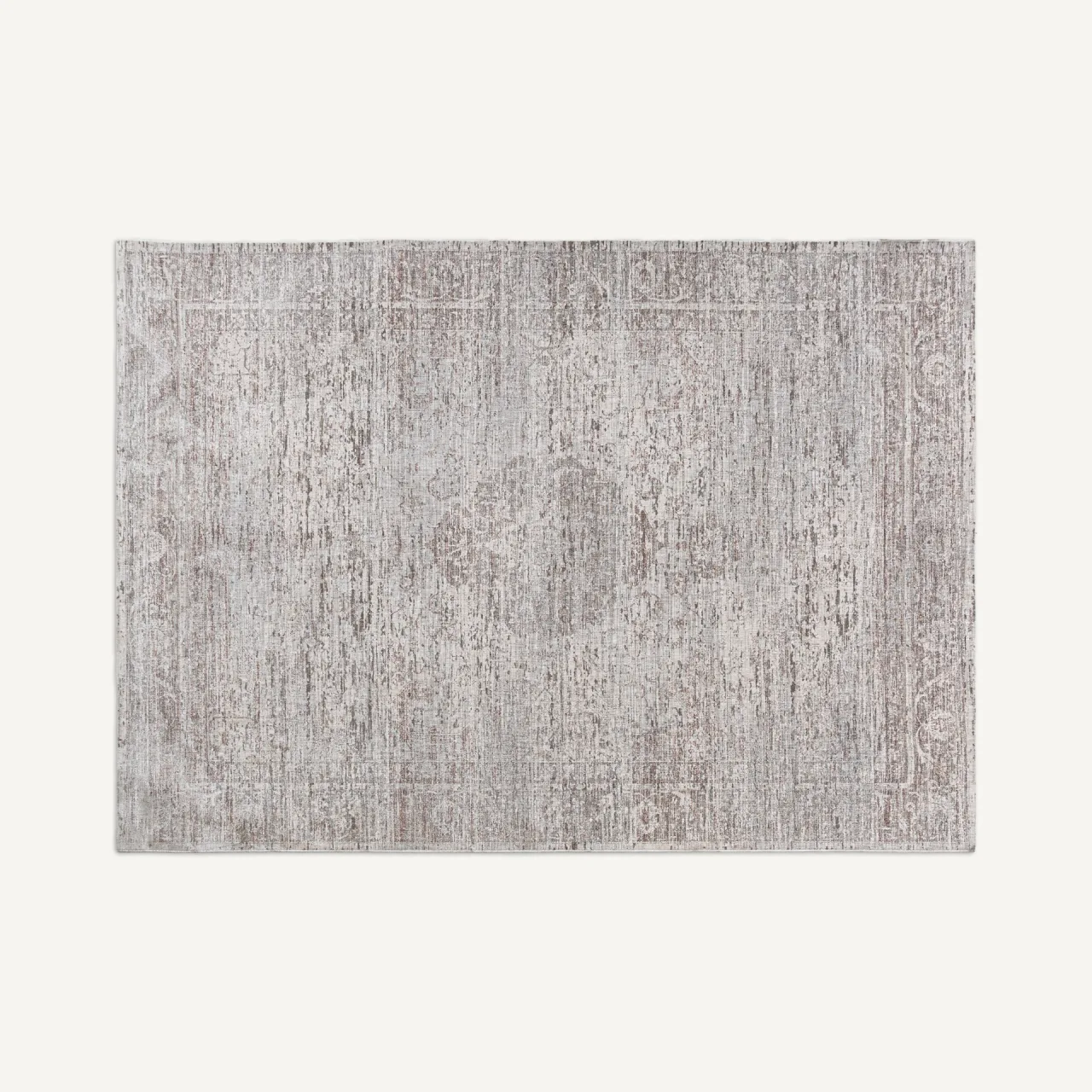 Tapis Misaki viscose marron 340 x 240 Vical Home