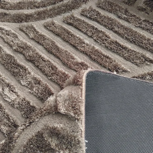 Tapis ovale Liff marron foncé 200 x 350 Richmond Interiors — vue 4