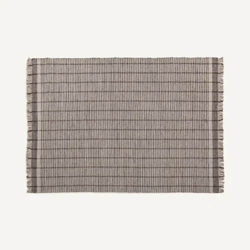 Tapis Sora coton beige 350 x 240 Vical Home