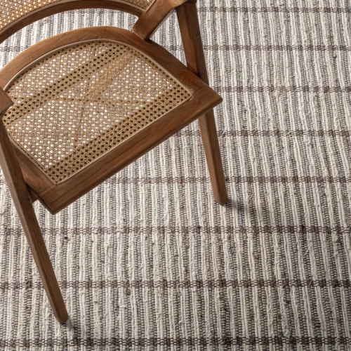 Tapis Sora coton beige 350 x 240 Vical Home — vue 4