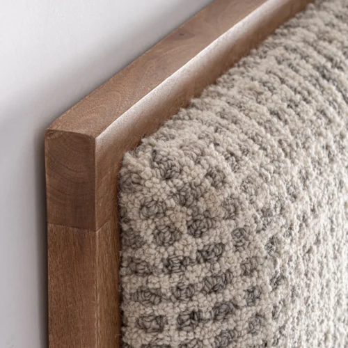 Tête de lit Beccles laine beige Vical Home — vue 2