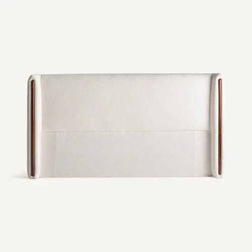 Tête de lit Vilde blanc cassé et frêne marron Vical Home