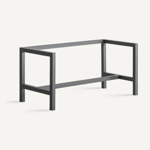 Vitrine Bern base en fer noir Vical Home — vue 2