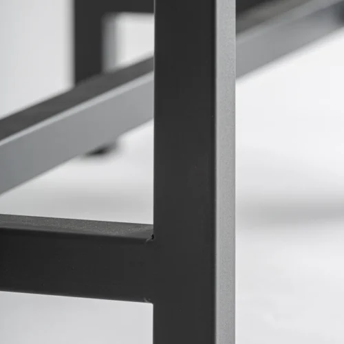 Vitrine Bern base en fer noir Vical Home — vue 4