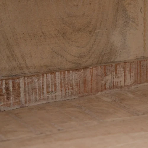 Vitrine blanc patiné bois de manguier Ixia 115 cm — vue 7