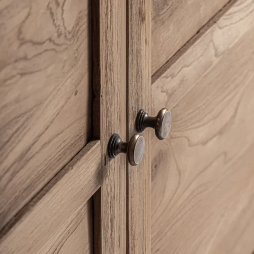 Vitrine Helmond bois recyclé marron Vical Home — vue 5