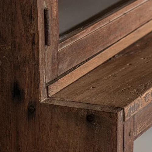 Vitrine Jekye manguier recyclé et verre Vical Home — vue 8