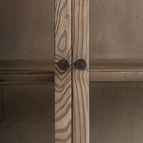 Vitrine Kriz bois d'orme marron Vical Home — vue 6