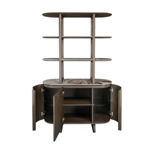 Vitrine Langford marron Richmond Interiors — vue 4