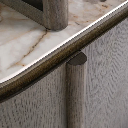 Vitrine Langford marron Richmond Interiors — vue 8