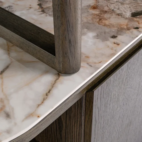 Vitrine Langford marron Richmond Interiors — vue 9