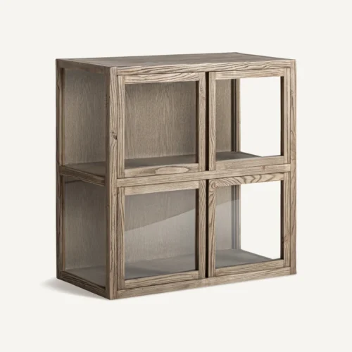 Vitrine Masein modulable orme clair 85 cm Vical Home — vue 2