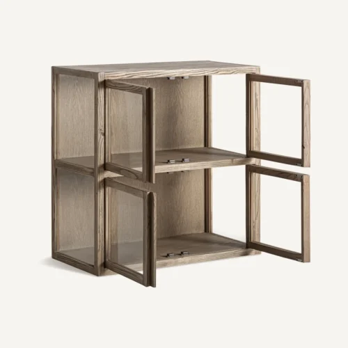 Vitrine Masein modulable orme clair 85 cm Vical Home — vue 3