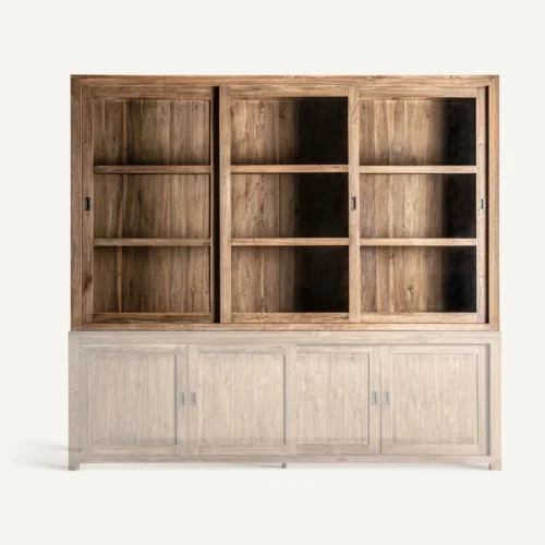 Vitrine Nysted teck recyclé 240 cm Vical Home