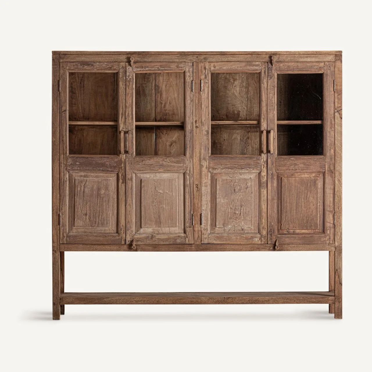 Vitrine Rubland bois de manguier marron Vical Home
