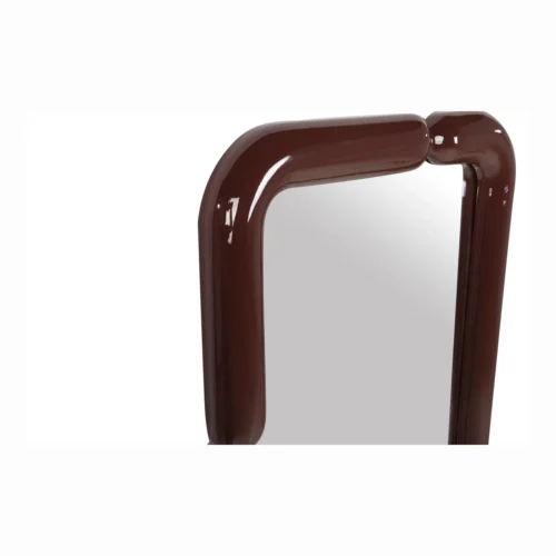 Miroir sur pied laqué bordeaux angles arrondis Ethan Chloé 60 x 160 cm
