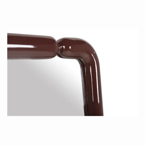 Miroir sur pied laqué bordeaux angles arrondis Ethan Chloé 60 x 160 cm