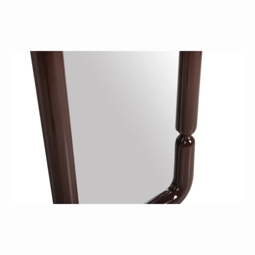 Miroir sur pied laqué bordeaux angles arrondis Ethan Chloé 60 x 160 cm